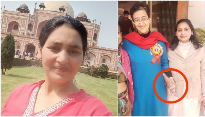 Delhi-based Geeta Ruchika uses derogatory words for Hindu Gods, says 'why devotees make Gods eat but not defecate', posts pictures with Delhi's Edu Min Atishi