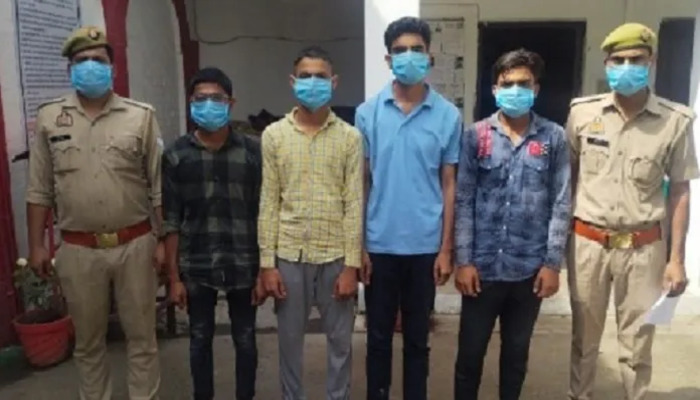 Bijnor: Altamas, Anas, Aamir and Fardeen arrested for harassing Hindu youth and two Muslim girls travelling on a bike