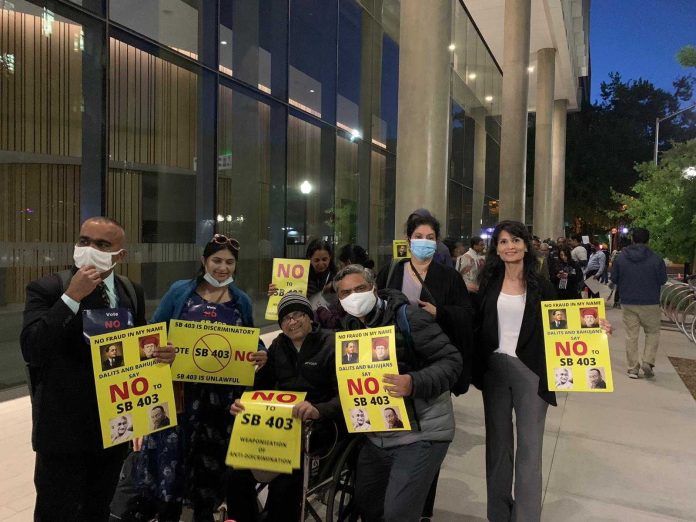 Bill SB403 and the 'liberal' ecosystem: An equivalent of 'wajib-ul-qatl', here is the payoff that 'liberals' seek by masking caste an issue in the US