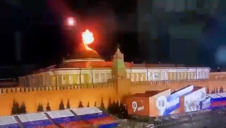Russia claims it shot down two drones sent by Ukraine to assassinate Putin in Kremlin, Ukraine alleges it was staged by Moscow