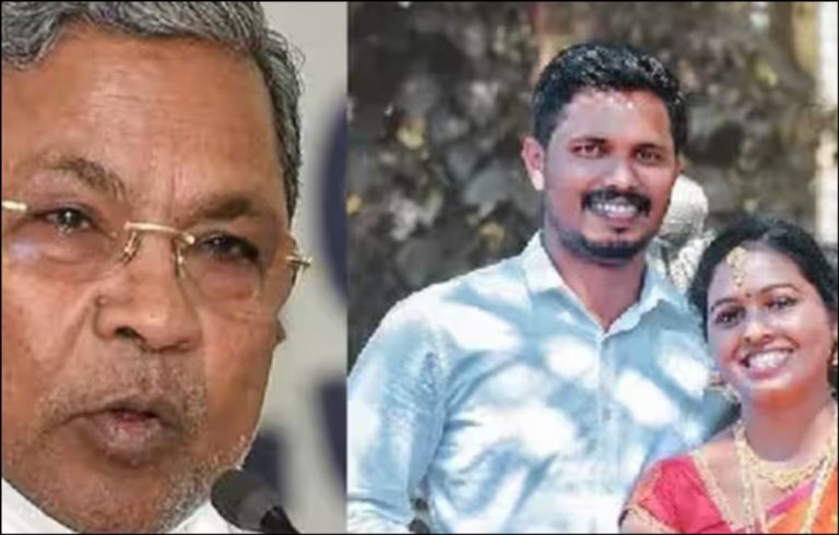 Slain BJP leader Praveen Nettaru’s wife loses her job thanks to the Congress govt in Karnataka which assumed office two weeks ago