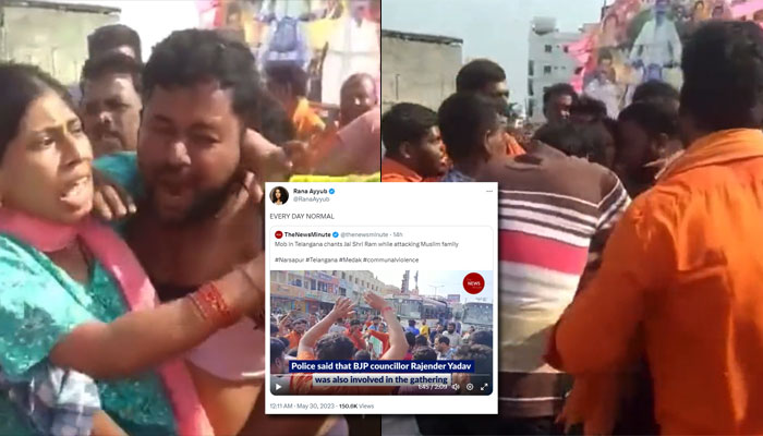 Media, Rana Ayyub spread propaganda against Hindus: How Imran hitting Hindu LPG delivery man with chappal was turned into a case of ‘Islamophobia’