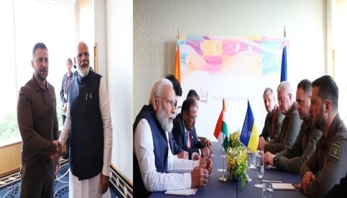PM Modi meets Ukrainian President Volodymyr Zelensky at G7 Summit in Japan, assures India will do everything possible to end the Russian-Ukraine war