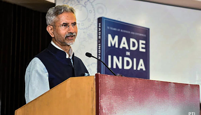 Read more about the article Indian growth cannot be built on Chinese efficiency: S. Jaishankar