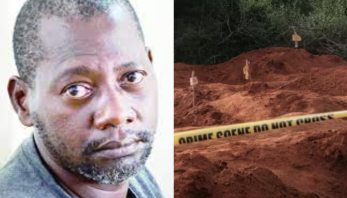 The founder of the Good News International Church, Paul Nthenge Mackenzie, is accused of encouraging his devotees to starve themselves to death in order to meet Jesus.