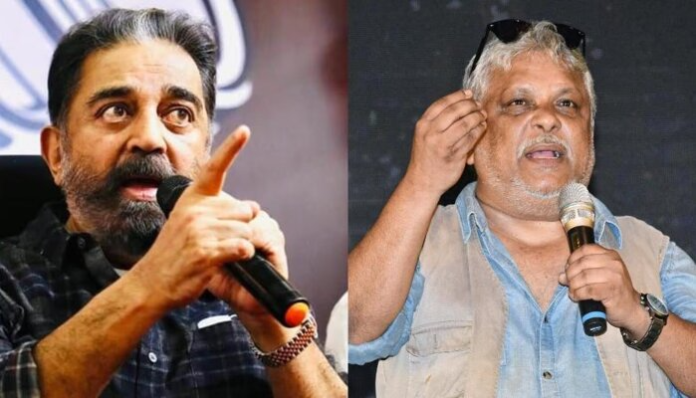 Kamal Haasan (L) is criticised by Sudipto Sen (R).