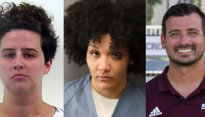 From left: Paige Simon, Rebekah Blackwell-Taylor and Jacob De La Paz