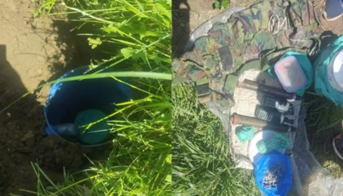 IEDs recovered by Pulwama Police.