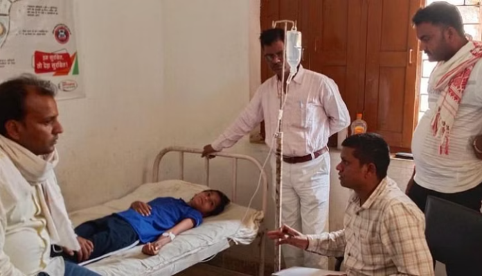 BDO officer Pradeep Kumar Das reached the wellness center to meet the female students.