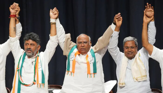 Congress has declared its first list of Karnataka ministers.