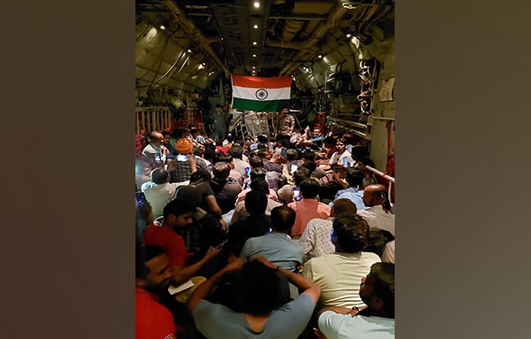 Operation Kaveri: 12th flight carrying 230 Indian evacuees from Sudan departs from Jeddah