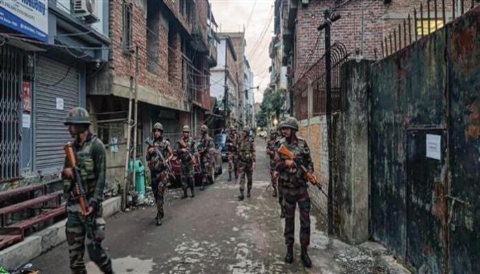 Imphal Curfew