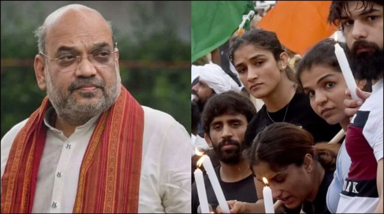 ‘Let the law take its own course’: HM Amit Shah tells protesting wrestlers who met him to seek action against Brij Bhushan