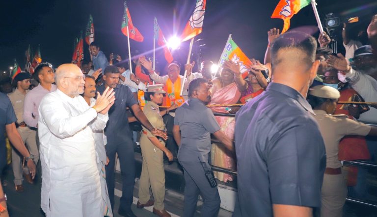 Tamil Nadu: Power cut around Chennai airport during Amit Shah’s visit raises concerns, BJP alleges security lapse by state govt