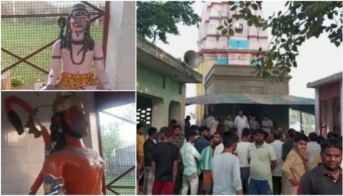 Uttar Pradesh: 4 Hindu temples, 12 Hindu idols of Gods and Goddesses found vandalized in Bulandshahr
