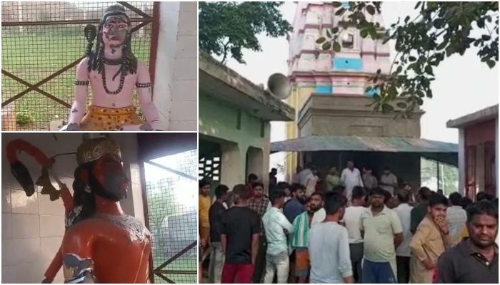 Uttar Pradesh: 4 Hindu temples, one of them 100 years old, 12 murtis found vandalized in Bulandshahr, locals demand action