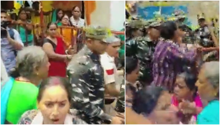 Hindus protest to stop demolition of old Shani-Hanuman temple, demolition orders issued by PWD Delhi