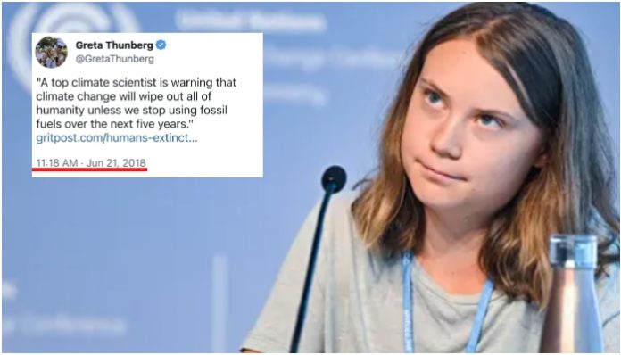 Greta Thunberg humiliated after her 'end of humanity in next five years' prediction turns wrong exactly after five years