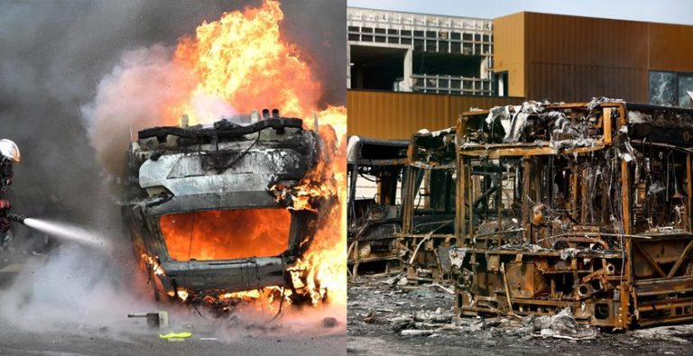 Riots in France continue for the third day as rioters burn down the largest library in Marseilles, President Macron blames video games and social media