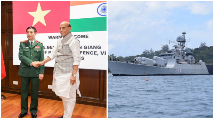 India gifts missile corvette INS Kirpan to Vietnam