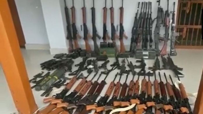 140 weapons surrendered from across Manipur after Amit Shah's visit