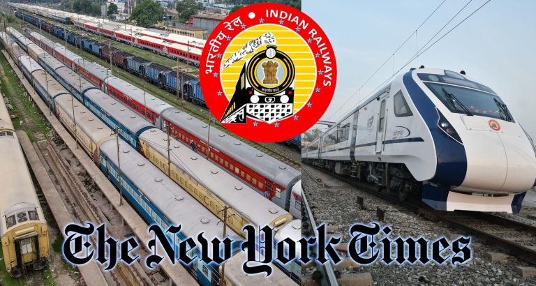 NYT quotes ‘experts’ to claim Modi govt not doing enough for rail safety, despite admitting that safety has improved: Here are facts they missed