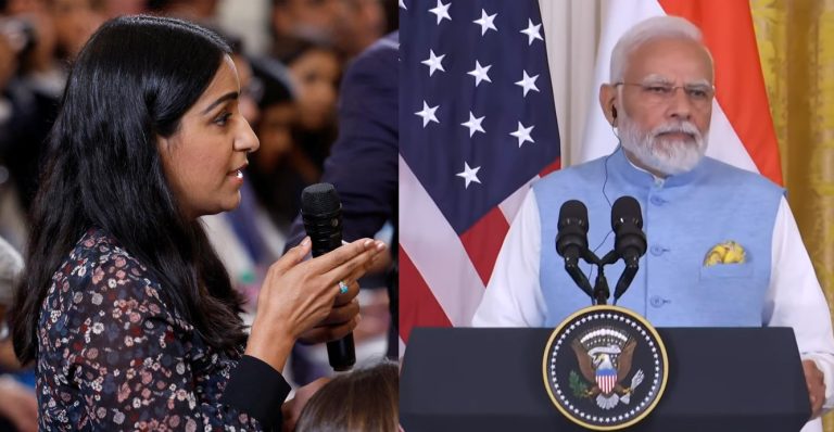 Let’s forget about Sabrina Siddiqui’s Pakistani origins and anti-Modi hate for a moment: Here is deconstructing her question, proving her bias