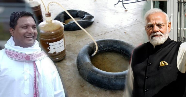Youth Congress leader tries to mock PM Modi for talking about transporting biogas in tyre tube in an old speech, displays ignorance about a well-known practice