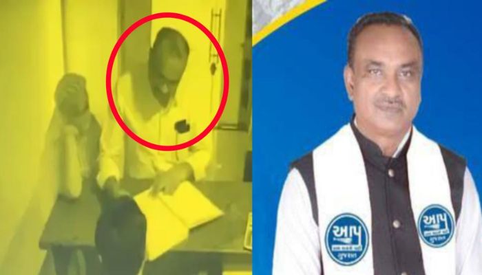 Gujarat: AAP MLA Bhupat Bhayani caught in a hotel with a married woman, fled masking his face when her husband arrived