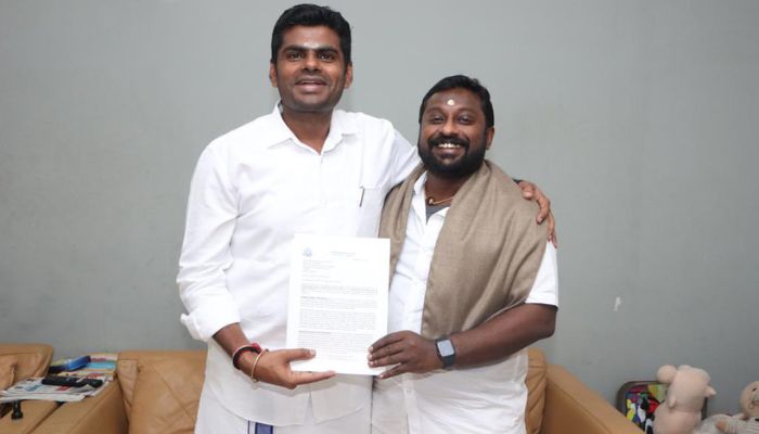 BJP Tamil Nadu State Secretary arrested for criticising Communist MP for his silence on the death of a sanitary worker
