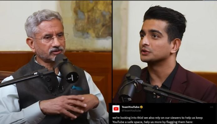 YouTube is 'looking into' curbing free speech? Here is what YouTube said to a troll account flagging 'propaganda' by YouTuber merely interviewing ministers