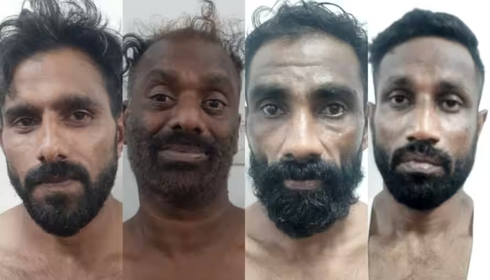 Kerala: Nainook, Nishad Ali, Sajar, and Jasim arrested for sexually assaulting a minor boy, trying to drown his friends