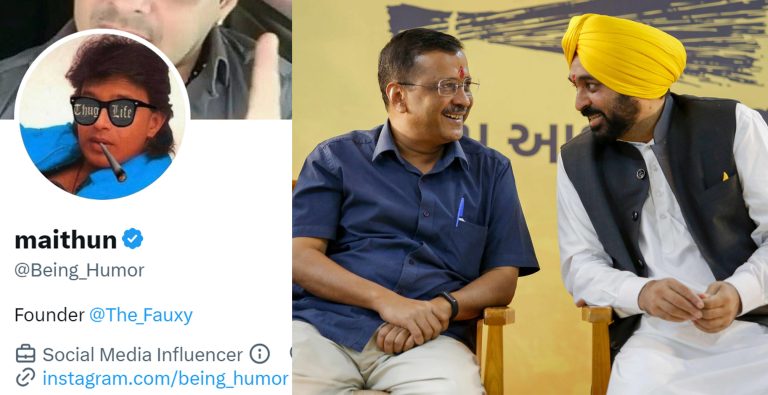 Punjab police reaches home of popular Twitter user ‘Maithun’ for sharing video clip that claimed Arvind Kejriwal’s son allegedly got undue benefits from Delhi govt