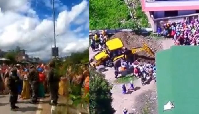 Being humane is not weakness: Indian army releases video that shows women 'activists' in Manipur helping armed rioters flee