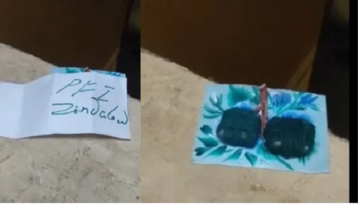 Controversial Posters found outside some houses in Navi Mumbai