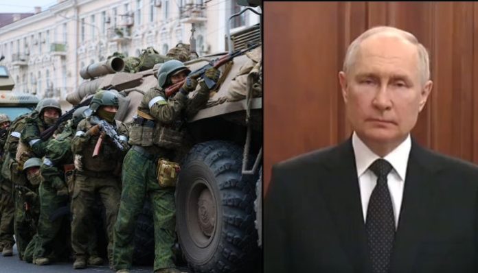 Putin issues strong statement against Wagner Group, 'rebel chief' hits back, Opposition party calls Russian President 'pus*y'