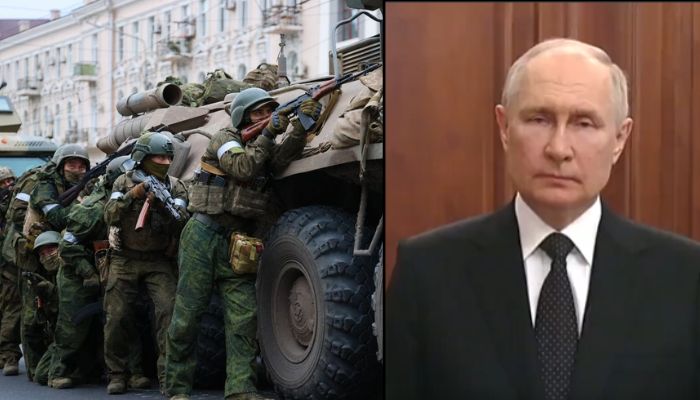 Putin issues strong statement against Wagner Group, ‘rebel chief’ hits back, Opposition party calls Russian President ‘pus*y’