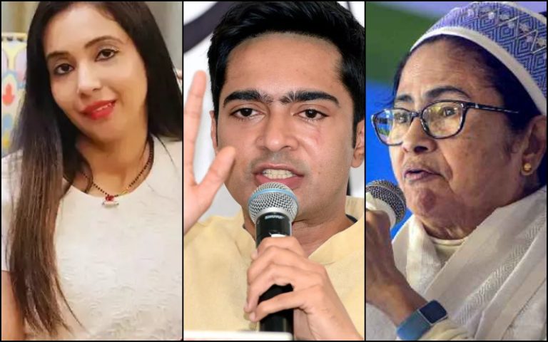 TMC leader and Mamata nephew Abhishek Banerjee’s wife stopped from boarding Dubai-bound flight, summoned by ED for questioning