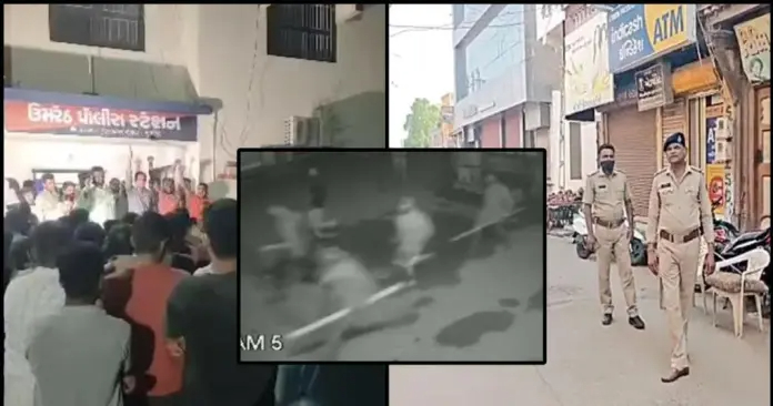 Gujarat: Tension in Anand’s Umreth after molestation of minor Hindu girls by Muslim youths, Islamist mob with sticks and swords takes over street at night