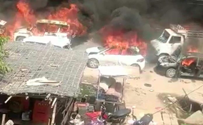 Nuh violence by Muslim mob during VHP religious procession: Two home guard dead in the violence, hundreds of Hindus rescued from Nalhar temple