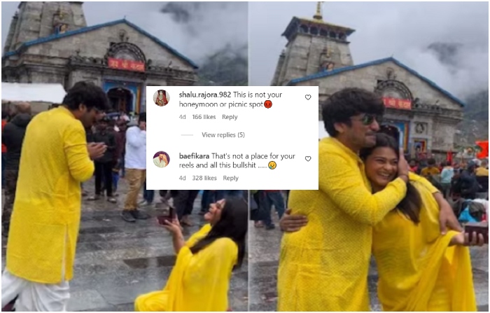 Enraged netizens demand phone ban in Kedarnath Dham after a proposal video goes viral, temple committee warns social media influencers
