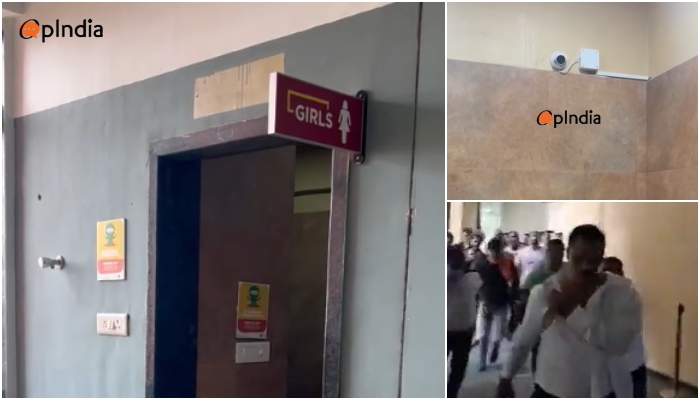 Pune: Outrage at DY Patil High School after Principal Alexander installs CCTV cameras in girls’ washroom, imposes Christian prayers and insults Hindu traditions, suspended