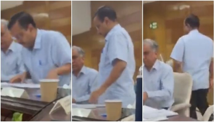 Delhi CM Arvind Kejriwal 'runs away' again after confronted by BJP at NDMC meeting over floods