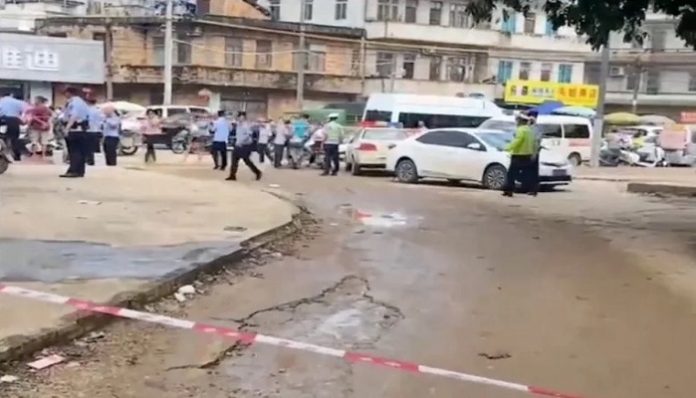 Attack outside kindergarten school in China
