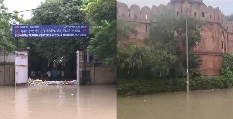 Delhi: Patients of Sushruta Trauma Centre shifted to LNJP Hospital due to Yamuna flood, water reaches Red Fort