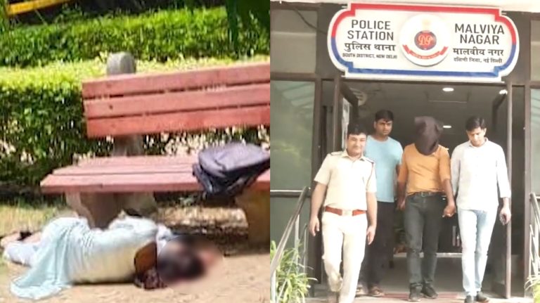 Delhi: Irfan kills his cousin by hitting her with a rod in a park for refusing to marry him, arrested