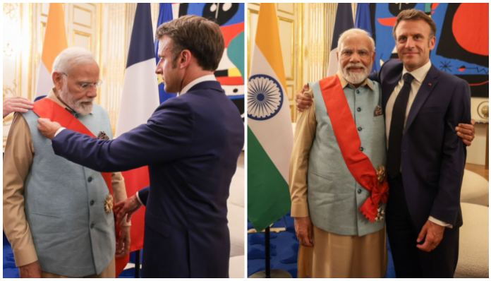 PM Modi gets highest French honour