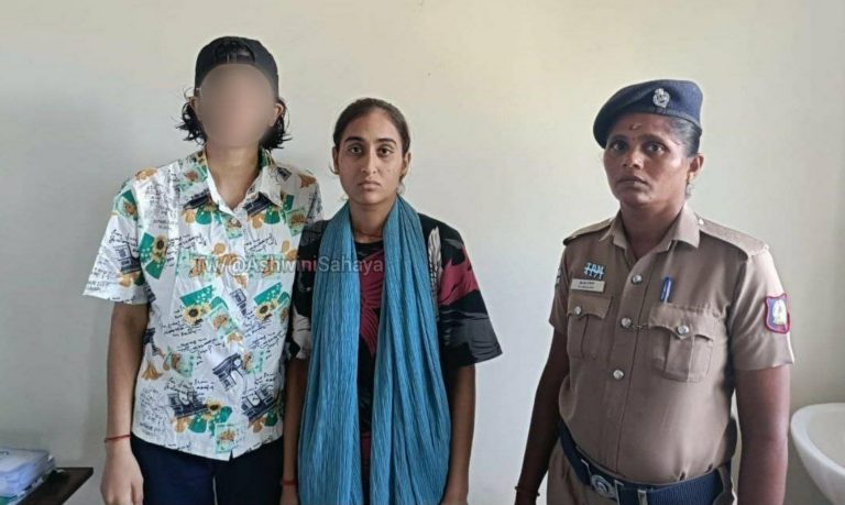 Rajasthan school teacher Nida Bahlim who eloped with a minor Hindu girl found in Chennai