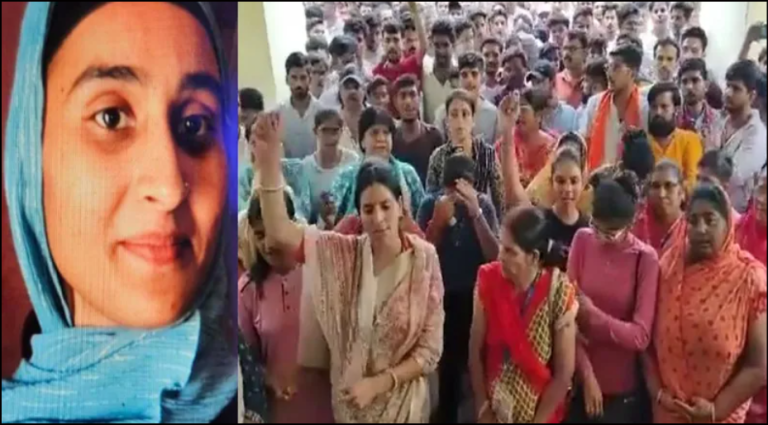 Rajasthan: School teacher Nida Bahlim elopes with minor Hindu girl student, Hindu outfits protest calling it a case of ‘love jihad’