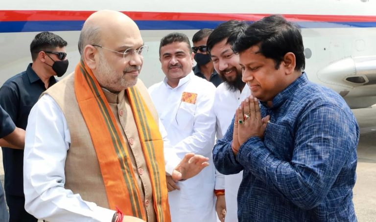 Violence in WB Panchayat polls: State BJP President Sukanta Majumdar writes to Home Minister Amit Shah to intervene and restore democracy